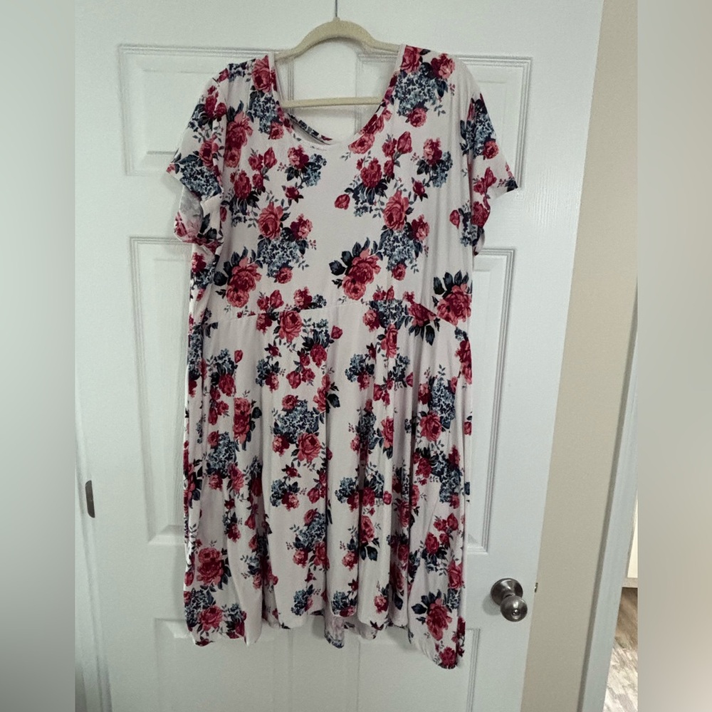 Women’s Plus Size Tshirt Dress 3X
